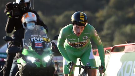 Primoz Roglic (Jumbo-Visma) impérial dans le chrono sur la Vuelta (MIGUEL RIOPA / AFP)