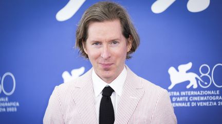 Le réalisateur Wes Anderson à la Mostra de Venise, le 1er septembre 2023. (DANIELE CIFALA / NURPHOTO)