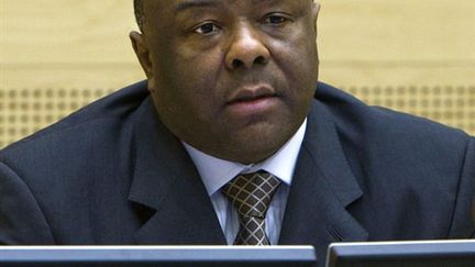 L'ex-vice-président de RDC Jean-Pierre Bemba, à la CPI de La Haye (AFP / Ed Oudenaarden)