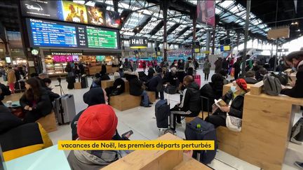 Une gare en France. (France 2)