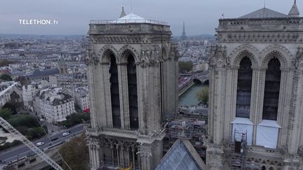 Après un incendie dévastateur et cinq ans de chantier, Notre-Dame de Paris va rouvrir ses portes, dimanche 8 décembre. Dans l'ombre, des artisans ont travaillé à reconstruire la cathédrale. (France 2)