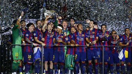 &nbsp; (Barcelone remporte la Ligue des Champions pour la 5e fois  © Reuters)