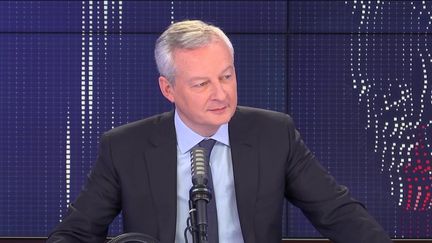 Bruno Le Maire, ministre de l'Economie, sur franceinfo le 10 mai 2021. (FRANCEINFO / RADIOFRANCE)