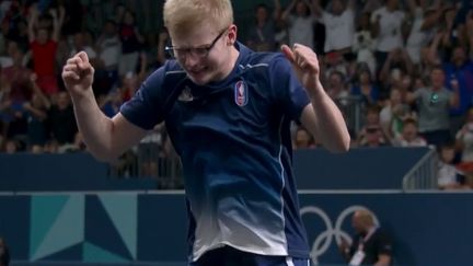 Médaille olympique pour le tennis de table français. Félix Lebrun, son frère Alexis et Simon Gauzy ont décroché le bronze par équipes. Une première pour les Bleus.