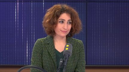 Isabelle Saporta invité de franceinfo dimanche 16 février. (FRANCEINFO)