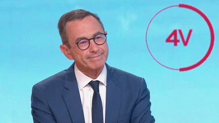 Président du groupe Les Républicains au Sénat, Bruno Retailleau était l'invité des "4 Vérités" mardi 7 juin. L'occasion notamment de revenir sur la situation critique à l'hôpital alors qu'une nouvelle mobilisation des soignants se tient. (FRANCE 2)