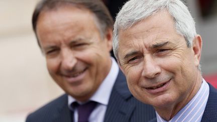 Comme Jean-Pierre Bel, Claude Bartolone a décidé de baisser ses indemnités. (KENZO TRIBOUILLARD / AFP)