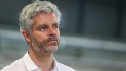 Le président&nbsp;de la région Auvergne-Rhône-Alpes, Laurent Wauquiez, le 24 juin 2020. (NICOLAS GUYONNET / HANS LUCAS)