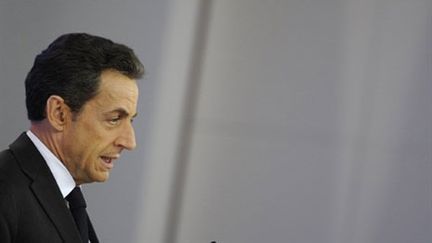 Nicolas Sarkozy (le 25 mars 2011 à Bruxelles) (AFP - LIONEL BONAVENTURE)