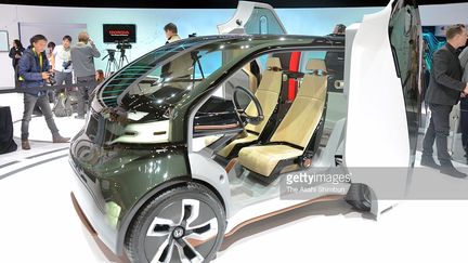 La voiture du futur au CES de Las Vegas (The Asahi Shimbun / GETTY IMAGES)