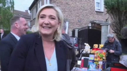 Marine Le Pen se lance dans la campagne des législatives à Hénin-Beaumont