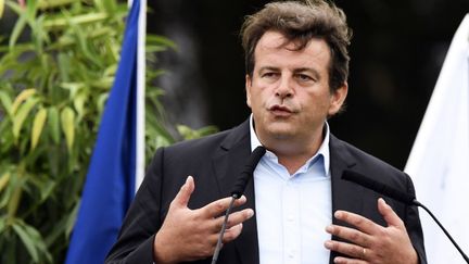 thierry Solère a le profil idéal pour faire le pont entre les députés "marcheurs" et les Républicains "constructifs". (JEAN-FRANCOIS MONIER / AFP)