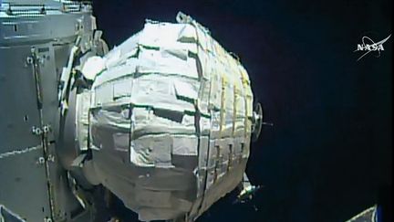 Le module Beam une fois gonflé, le 28 mai 2016.&nbsp; (NASA / AFP)