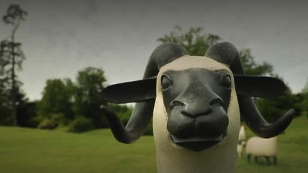 Une sculpture des Lalanne (Capture d'écran France 2)