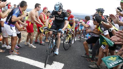 En 2014, Chris Froome avait pris la 2e place du général, derrière Alberto Contador  (YUZURU SUNADA / BELGA MAG)