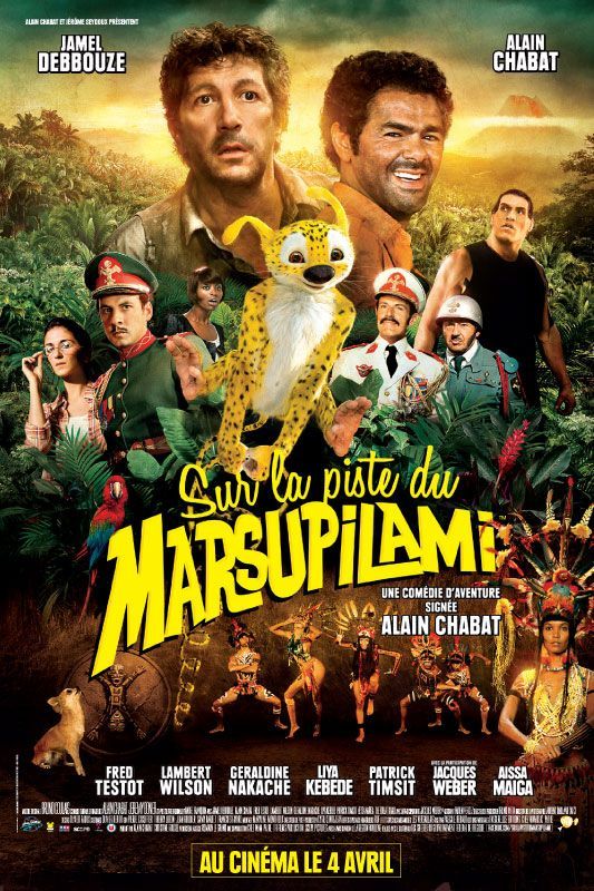 L&#039;affiche du film : Sur la piste du Marsupilami
 (DR)