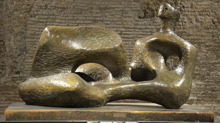 Exposition Henry Moore aux Thermes de Dioclétien, à Rome, jusqu"au 10 janvier 2016
 (MIMMO FRASSINETI/AGF/SIPA)