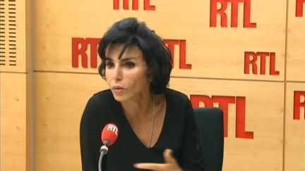 Rachida Dati, lundi 1er d&eacute;cembre 2014, sur RTL. (RTL)