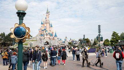 Le Parc Disneyland Paris, situé à Marne-la-Vallée. (BENJAMIN POLGE / HANS LUCAS)