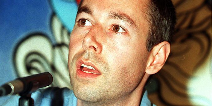 Adam Yauch, dit MCA, des Beastie Boys, en 1998.
 (Stephen Jaffe / AFP)