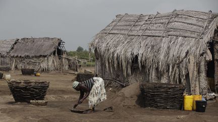 &nbsp; (Village du Bénin © Sipa Press)