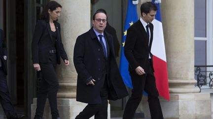 &nbsp; (Tous les citoyens peuvent venir à la manifestation de dimanche pour François Hollande © MAXPPP)