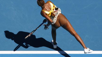 V&eacute;nus Williams et son slip couleur chair qui ont beaucoup plus d&eacute;cha&icirc;n&eacute; les passions que le tennis f&eacute;minin, en cette ann&eacute;e 2011.&nbsp; (DAVID GRAY / REUTERS)