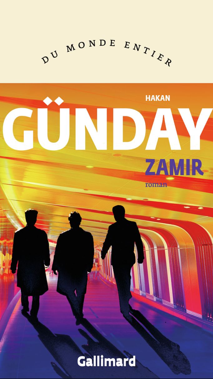 Couverture du libre "Zamir" de Hankan Günday. (Editions Gallimard)