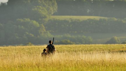 Un chasseur&nbsp;dans les Pyrénées-Atlantiques en 2016. Image d'illustration. (GAIZKA IROZ / AFP)