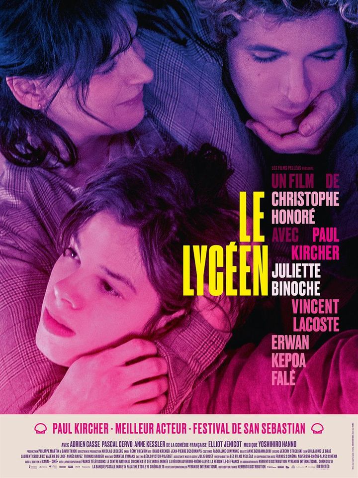 L'affiche du "Lycéen" de Christophe Honoré (2022). (MEMENTO DISTRIBUTION)