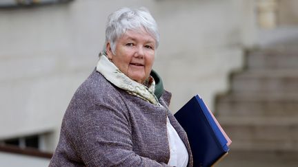 La ministre de la Cohésion des territoires Jacqueline Gourault à Paris, le 20 octobre 2021. (LUDOVIC MARIN / AFP)