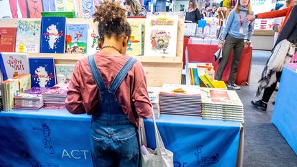 Salon du livre et de la presse jeunesse en Seine-Saint-Denis, Montreuil, le 27 novembre 2019 (BRUNO LEVESQUE / MAXPPP)