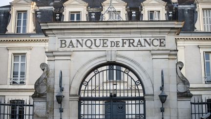 Un bâtiment de la Banque de France à Blois (Loir-et-Cher), le 27 juillet 2022. (MAGALI COHEN / HANS LUCAS / AFP)