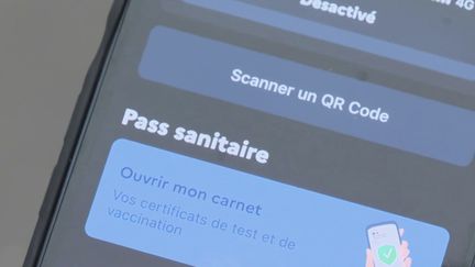 Pour tenter de limiter la progression du&nbsp;Covid-19, et&nbsp;de ne pas paralyser&nbsp;l'économie, le gouvernement mise sur le pass vaccinal. (CAPTURE ECRAN FRANCE 2)