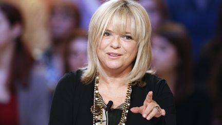 La chanteuse France Gall invit&eacute;e de l'&eacute;mission "Le Grand Journal" sur Canal+, le 30 octobre 2012. (FRANCOIS GUILLOT / AFP)