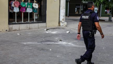 A Niort (Deux-Sèvres), le 16 juin 2023, après un séisme de magnitude 5,3 à 5,8 sur l'échelle de Richter. (JABOUTIER / MAXPPP)