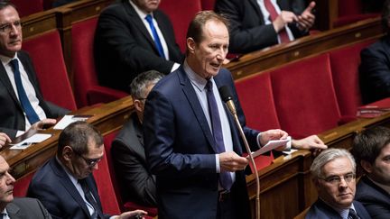 Bruno Fuchs, député Modem du Haut-Rhin, apparenté LREM. (CHRISTOPHE MORIN / MAXPPP)