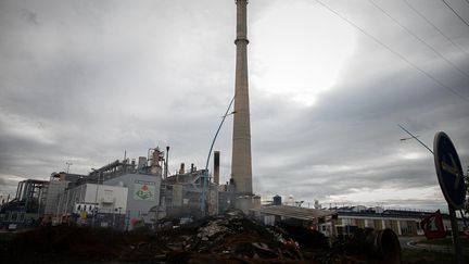 La raffinerie&nbsp;ExxonMobil&nbsp;de Port-Jérôme-sur-Seine (Seine-Maritime), le 5 octobre 2022. (LOU BENOIST / AFP)