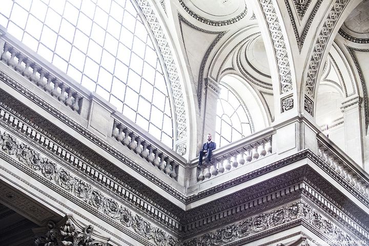 Yoann Bourgeois au Panthéon
 (Géraldine Aresteanu)