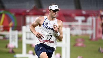 Valentin Prades lors des JO de Tokyo en 2020 (HERVIO JEAN-MARIE / KMSP)