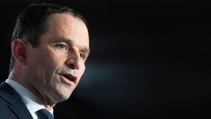 Benoît Hamon, le 26 janvier 2017, à Paris.&nbsp; (CITIZENSIDE/YANN KORBI / CITIZENSIDE)