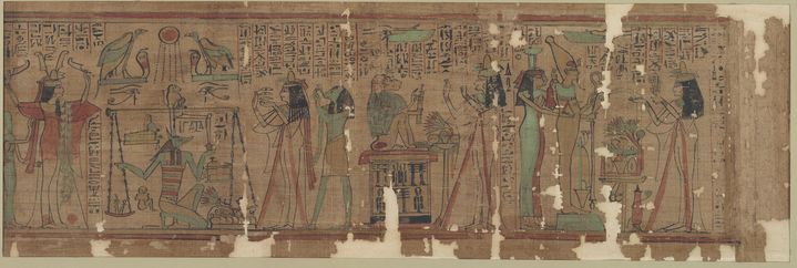 Papyrus mythologique de Tanytamon. (BNF)