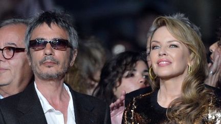 Léos Carax et Kylie Minogue
 (Alberto Pizzoli / AFP)