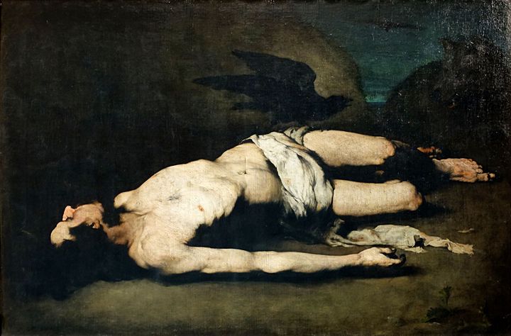 Théodule RIBOT, "Saint Vincent", vers 1860, Palais des Beaux-Arts - Lille&nbsp; (© RMN-Grand Palais - Philippe Bernard)