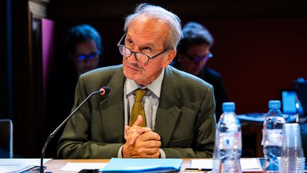 Gérard Longuet, ancien ministre de la Défense et sénateur LR, en octobre 2019. (XOSE BOUZAS / HANS LUCAS VIA AFP)