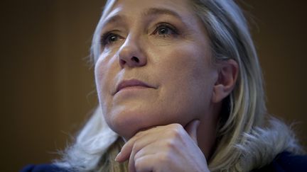 Marine Le Pen, le 31 octobre 2015 à Beauvais (Oise). (MAXPPP)