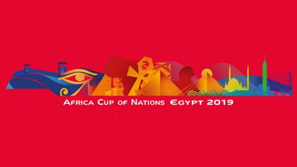 Affiche de la Coupe d'Afrique des Nations 2019 (CAF)