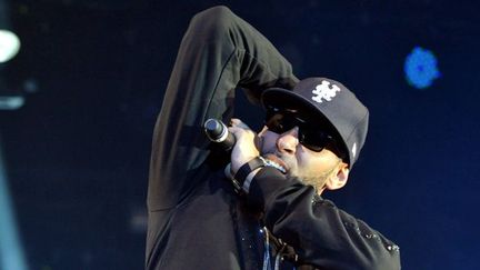 Le rappeur La Fouine au Printemps de Bourges en 2011.
 (Alain Jocard /AFP)