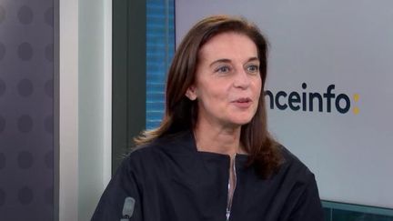 Béatrice Foucher invitée de franceinfo le 23 octobre 2020.  (FRANCEINFO / RADIOFRANCE)