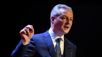 Le ministre de l'Economie, Bruno Le Maire, le 6 décembre 2018 à Paris. (ERIC PIERMONT / AFP)